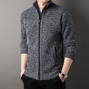 Cardigan Masculino Casual de Malha Estocolmo