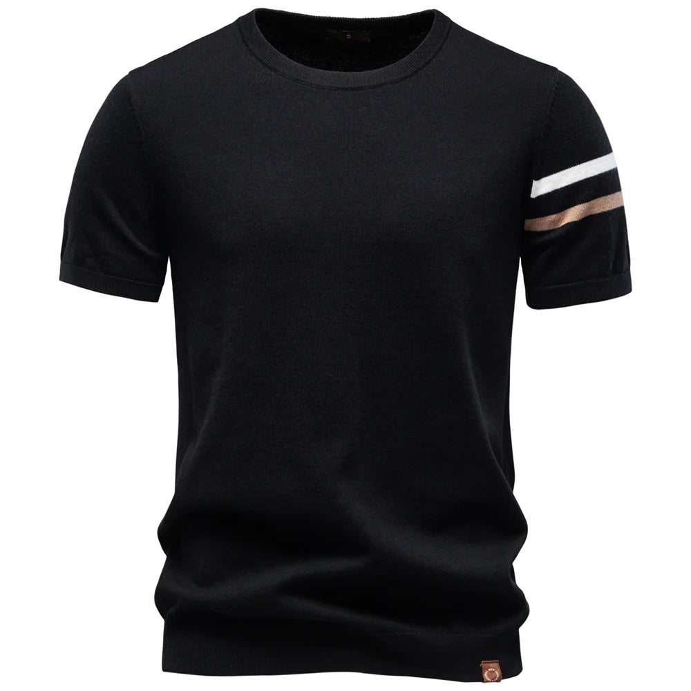 Camiseta Masculina Casual de Algodão Algarve