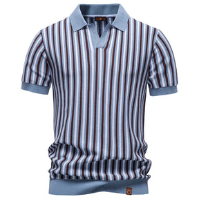 Camisa Polo Masculina Listrada Cortina