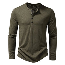 Camiseta Itajaí Manga Longa Gola Henley Masculina