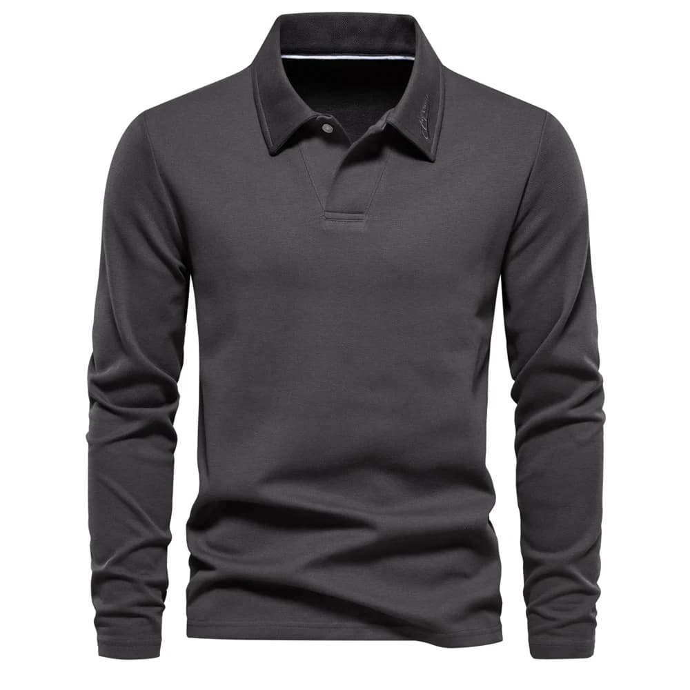 Camisa Polo Masculina Bordada Milano