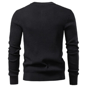 Camiseta Masculina Henley Manga Longa Siena
