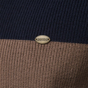 Cardigan Masculino Tricolor – Gola Alta