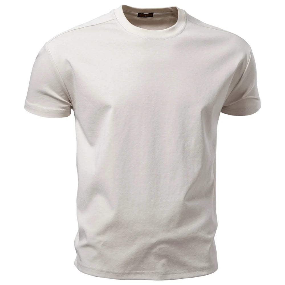 Camiseta Masculina Casual de Algodão Marbella