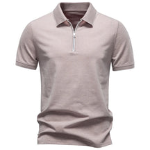 Camisa Polo Masculina com Ziper Confort Svalbard