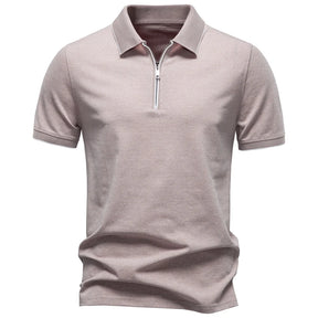 Camisa Polo Masculina com Ziper Confort Svalbard