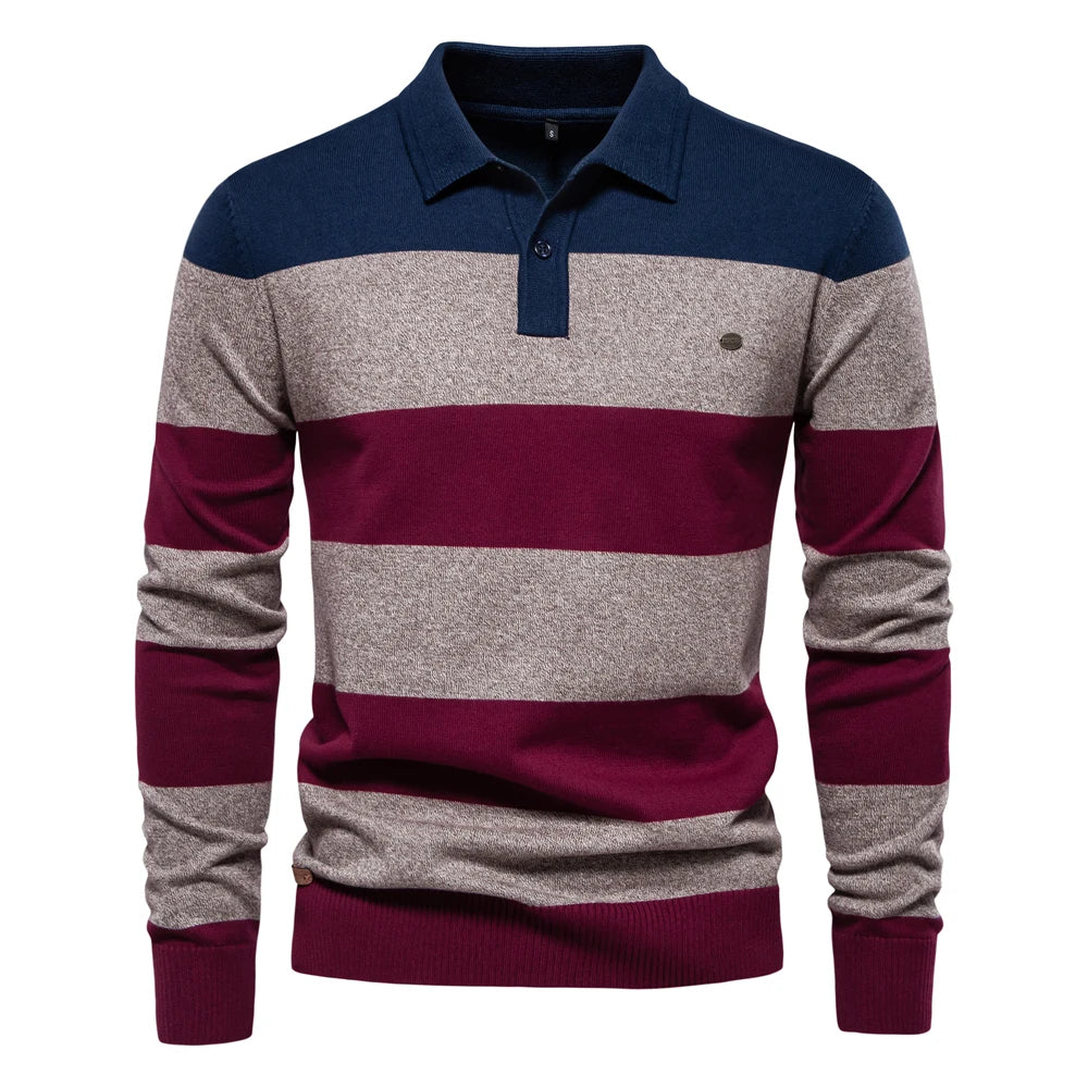 Suéter Masculino Gola Polo Aspen