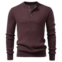 Camiseta Masculina Henley Manga Longa Siena