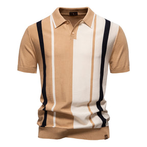 Camisa Polo Masculina Listrada - Retrô
