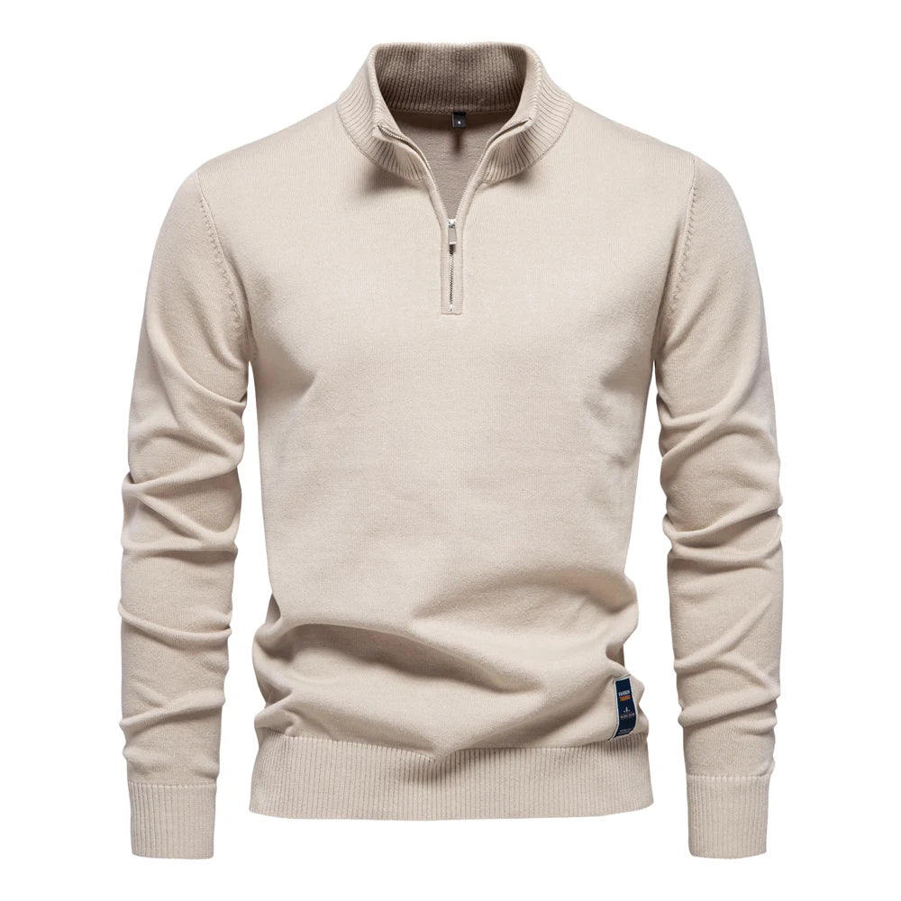 Suéter Masculino Meio Zíper Whistler