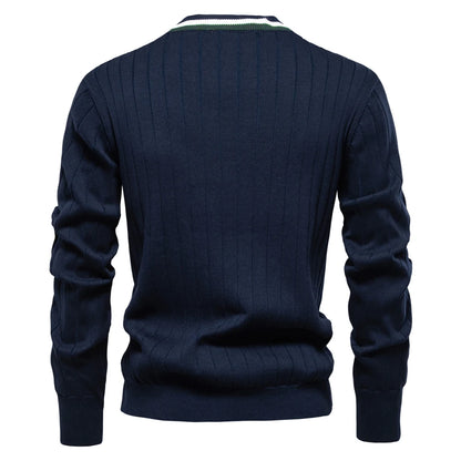 Cardigan Masculino Gola V Seattle