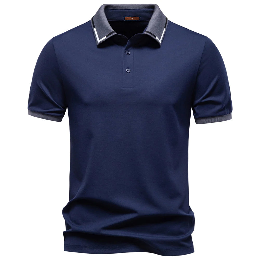 Camisa Polo Masculina Slim Refinada St. Moritz
