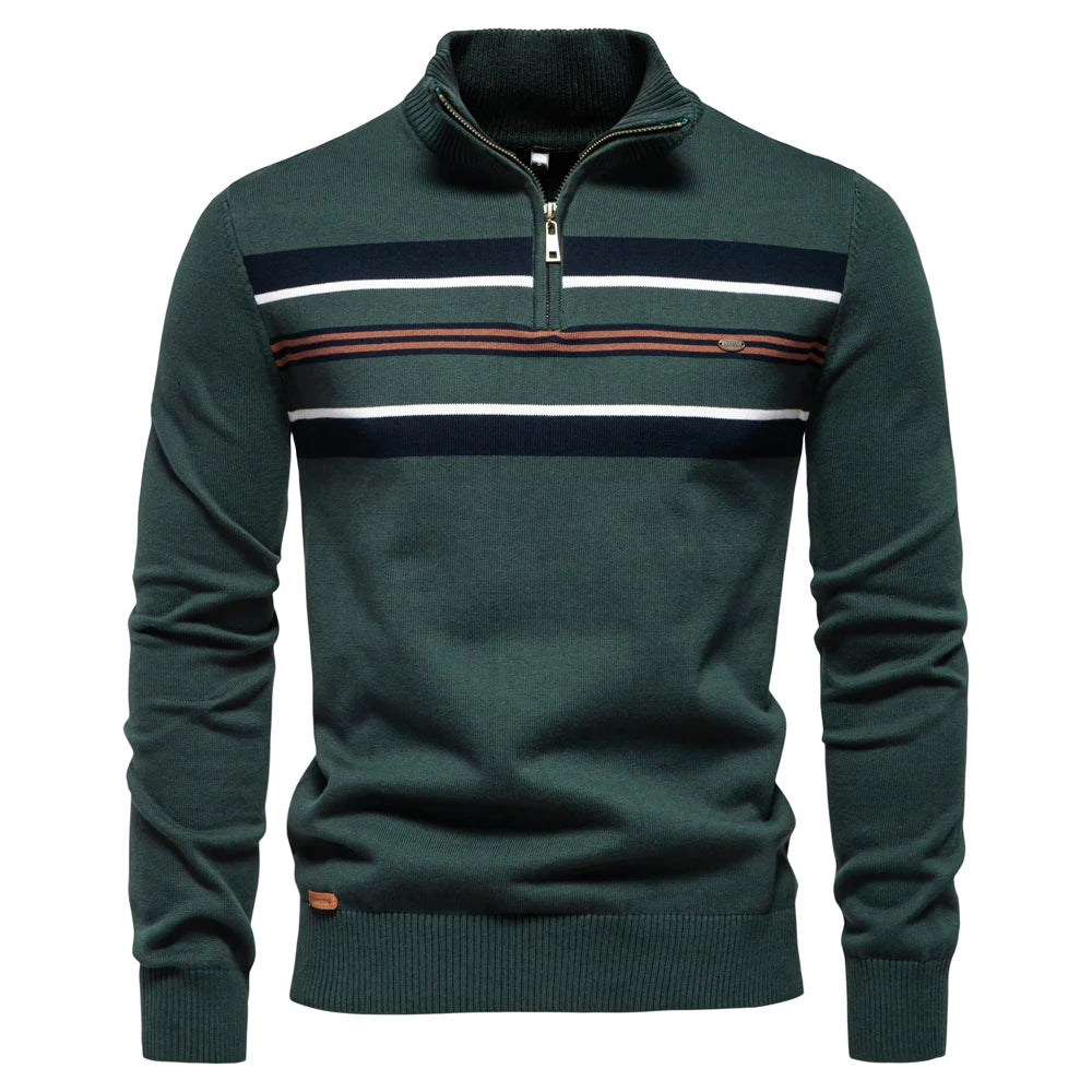 Suéter Masculino Meio Zíper Innsbruck
