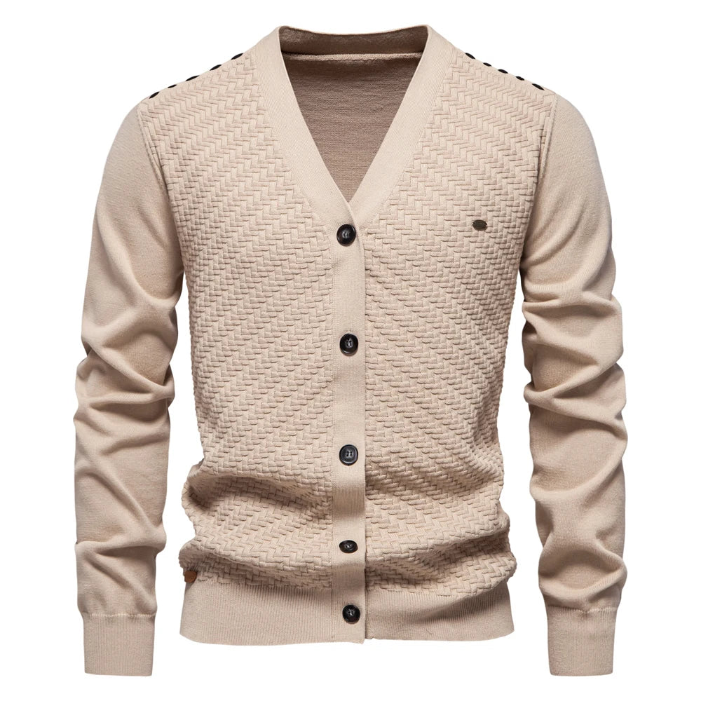 Cardigan Masculino Gola V Portland