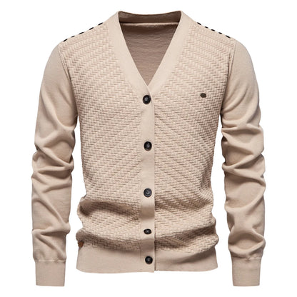 Cardigan Masculino Gola V Portland
