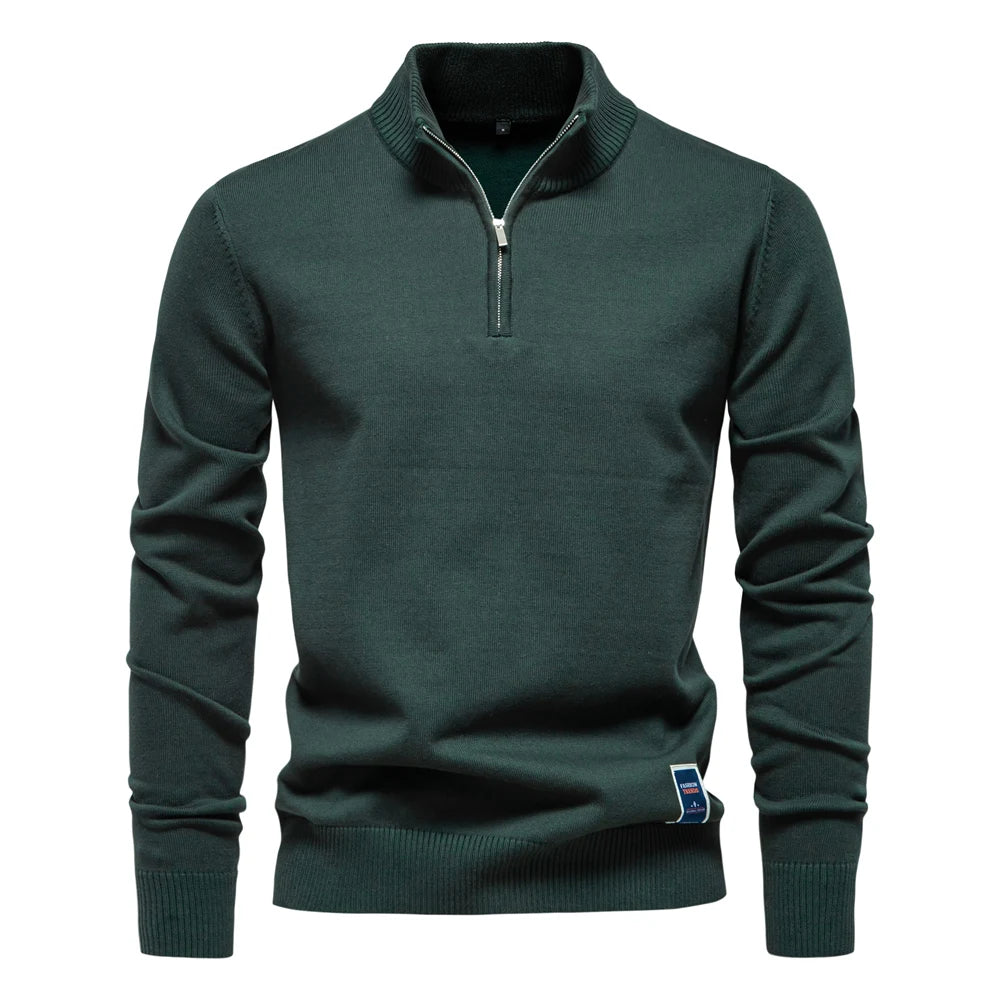 Suéter Masculino Meio Zíper Whistler