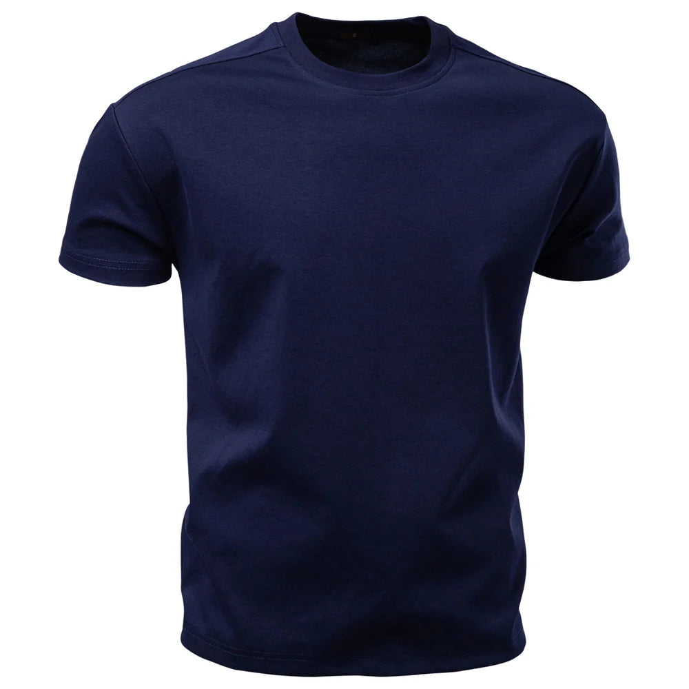 Camiseta Masculina Casual de Algodão Marbella
