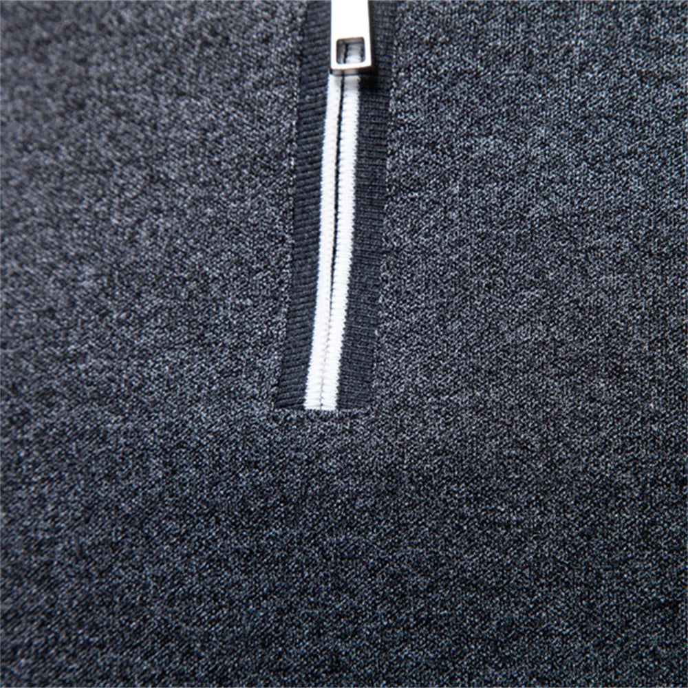 Camisa Polo Masculina com Ziper Confort Svalbard