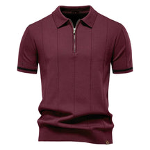 Camisa Polo Masculina Clássica - com Zíper