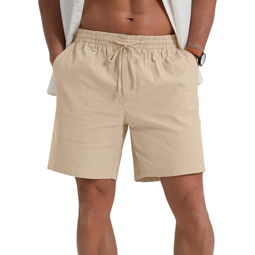 Short Masculino em Linho Cascais