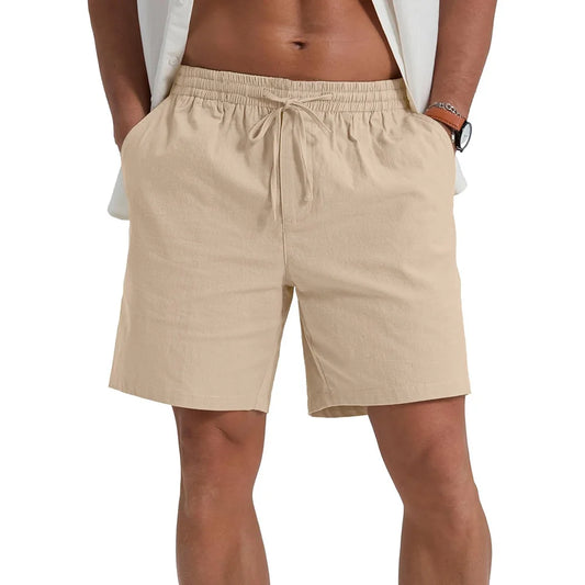 Short Masculino em Linho Cascais
