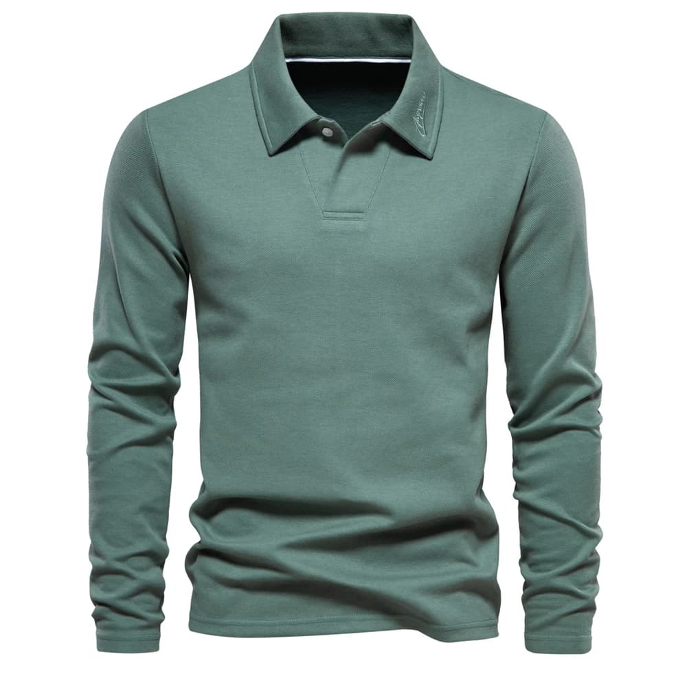Camisa Polo Masculina Bordada Milano