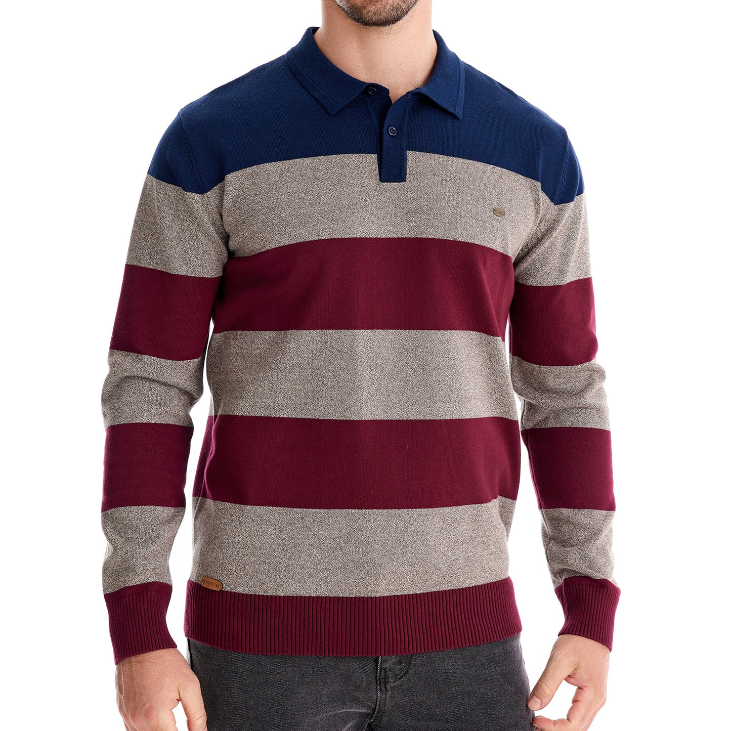 Suéter Masculino Gola Polo Aspen