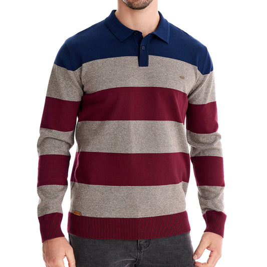 Suéter Masculino Gola Polo Aspen