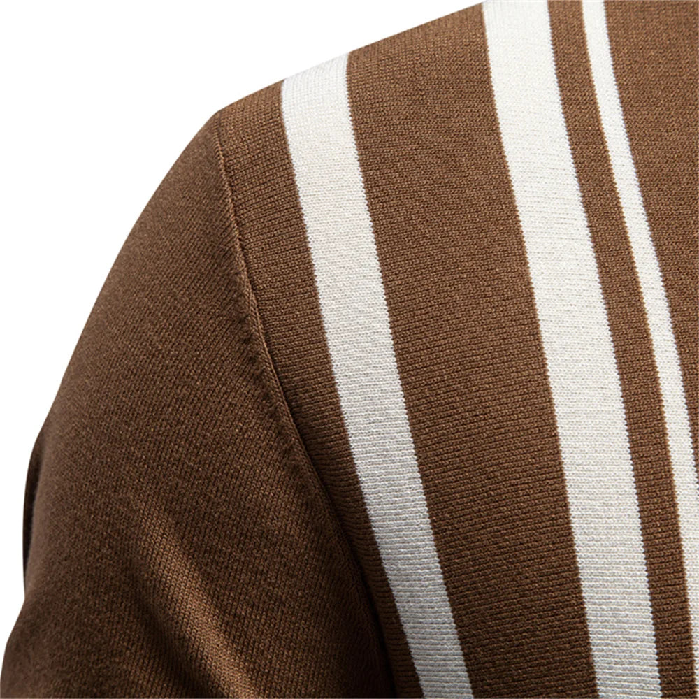 Camisa Polo Masculina Casual Listrada Perast