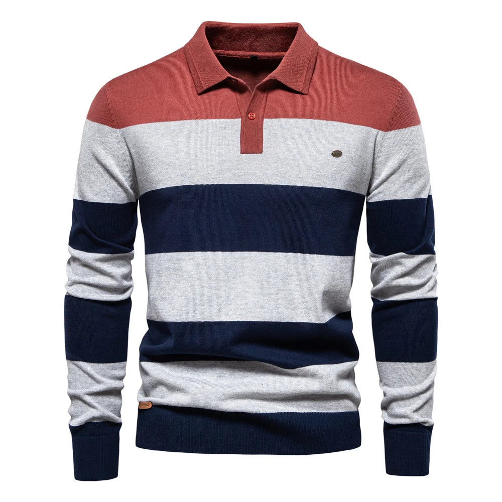 Suéter Masculino Gola Polo Aspen