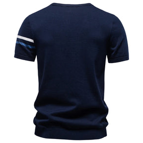 Camiseta Masculina Casual de Algodão Algarve