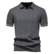 Camisa Polo Masculina Clássica - com Zíper