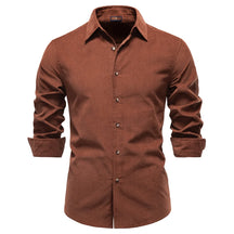 Camisa Masculina de Veludo Zurique