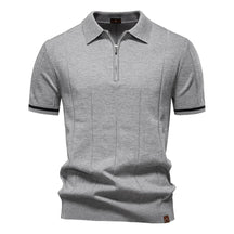 Camisa Polo Masculina Clássica - com Zíper