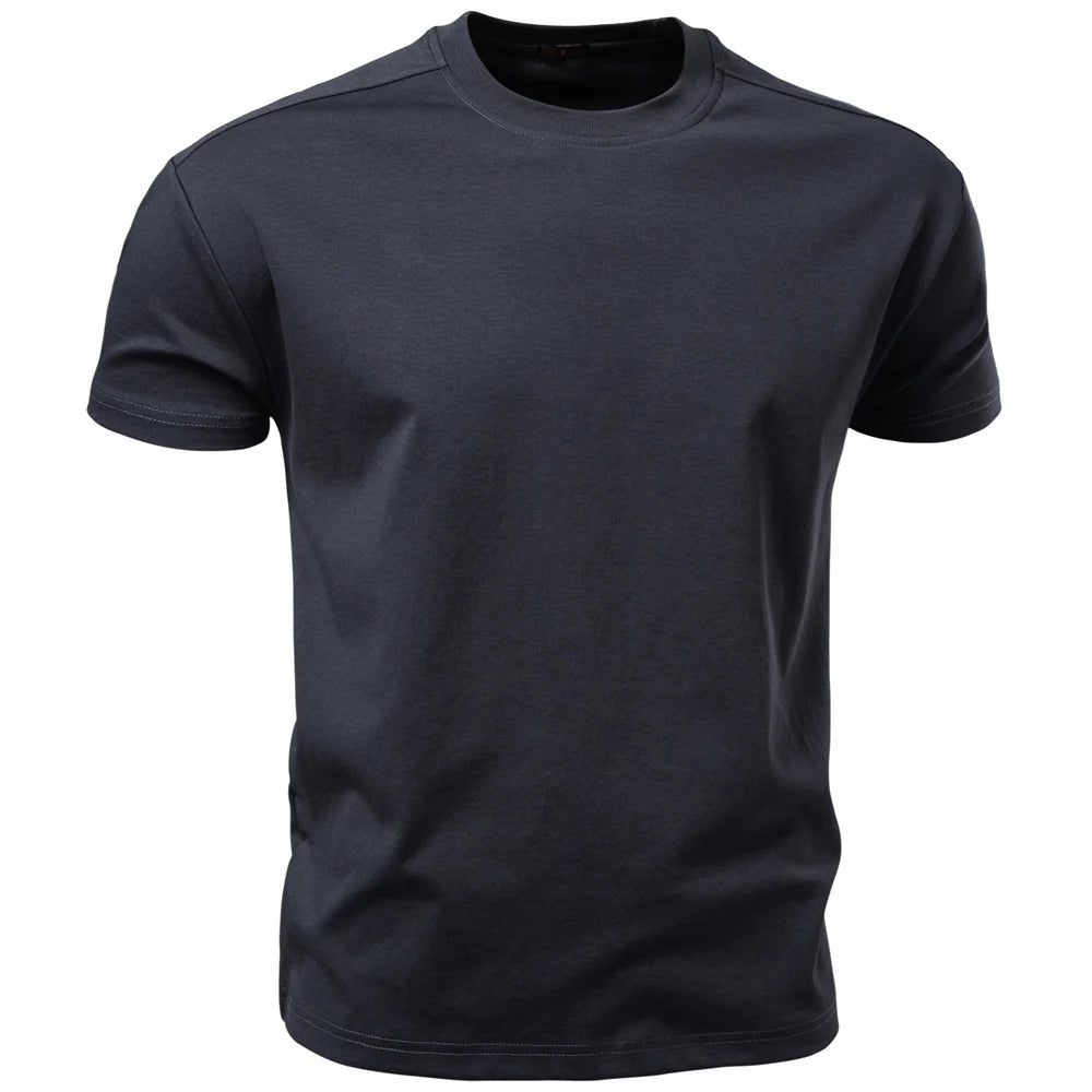 Camiseta Masculina Casual de Algodão Marbella