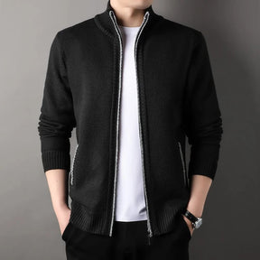 Cardigan Masculino Casual de Malha Estocolmo