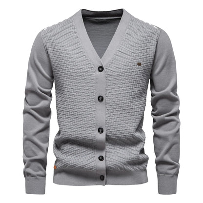 Cardigan Masculino Gola V Portland