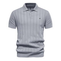 Camisa Polo Masculina Texturizada