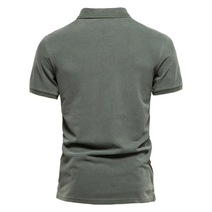 Camisa Polo Masculina de Algodão Ravello