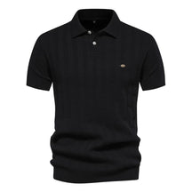 Camisa Polo Masculina Texturizada