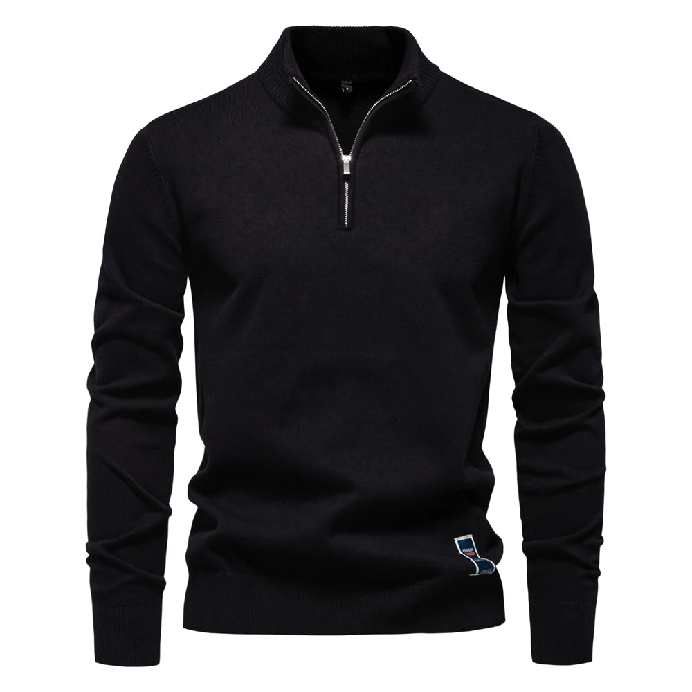 Suéter Masculino Meio Zíper Whistler