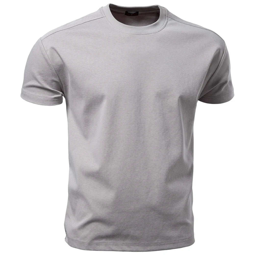Camiseta Masculina Casual de Algodão Marbella
