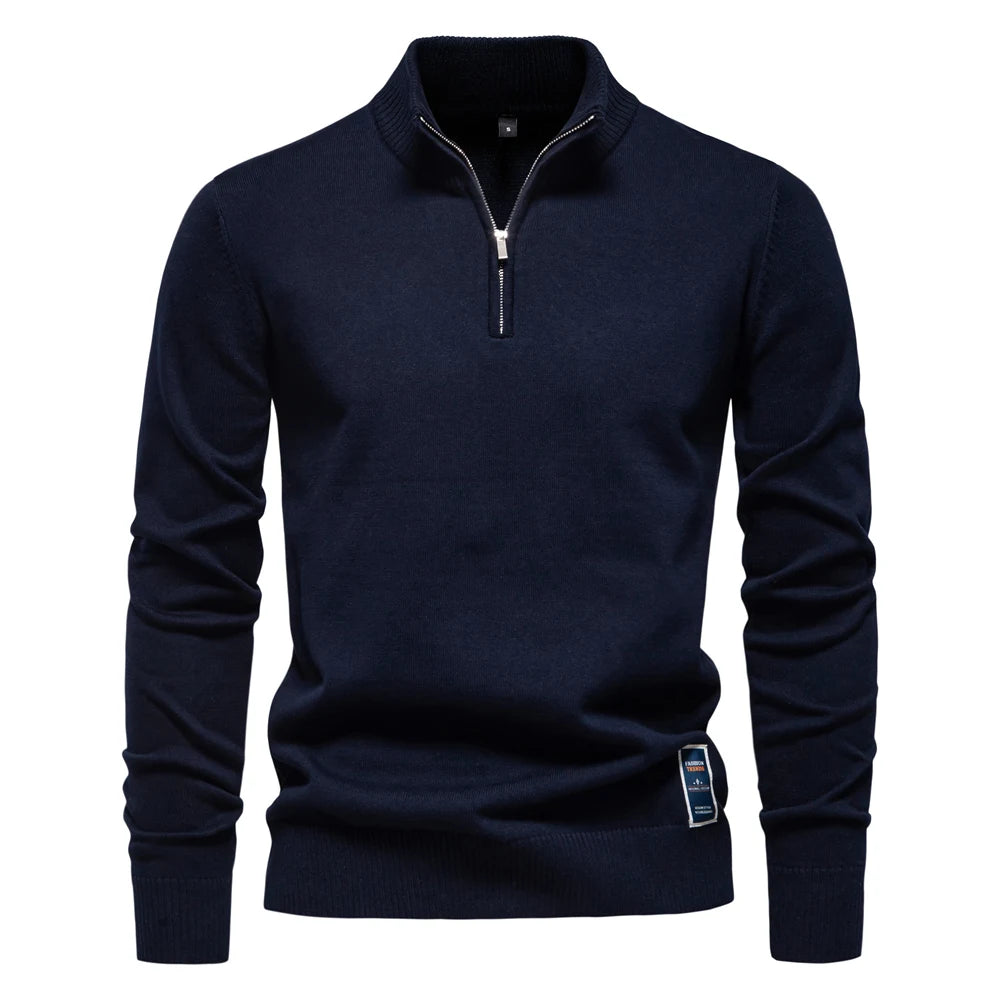 Suéter Masculino Meio Zíper Whistler