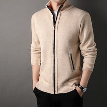 Cardigan Masculino Casual de Malha Estocolmo