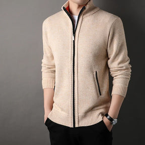 Cardigan Masculino Casual de Malha Estocolmo