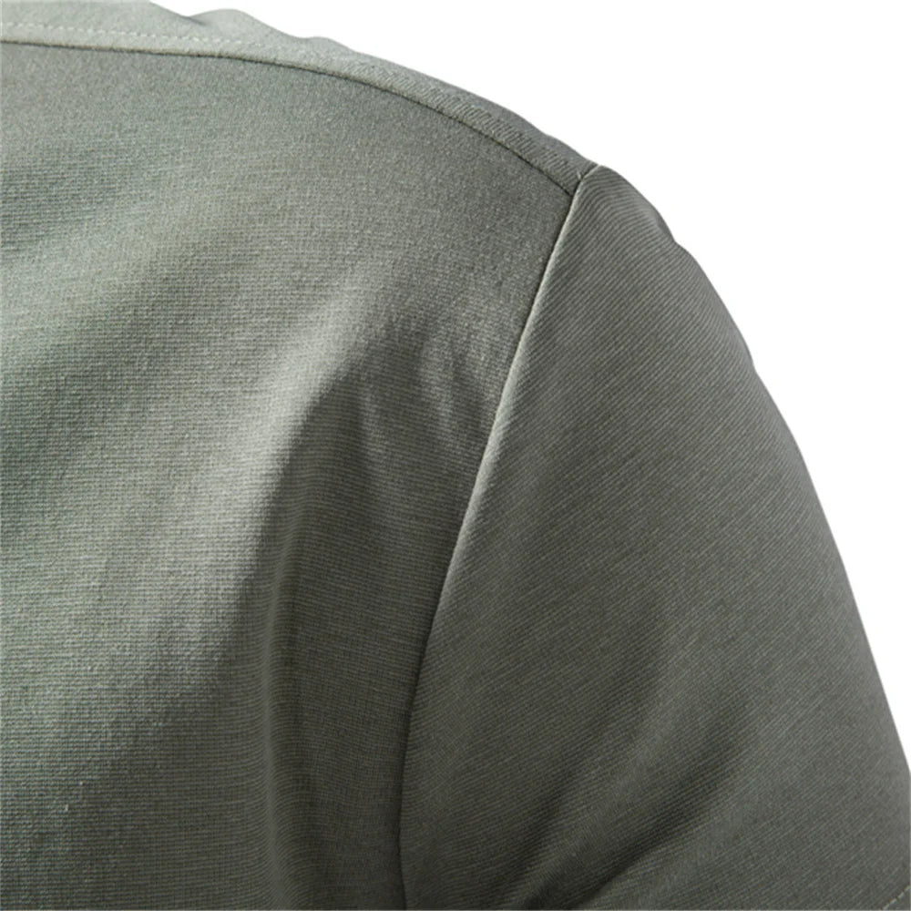 Camiseta Masculina Casual de Algodão Marbella
