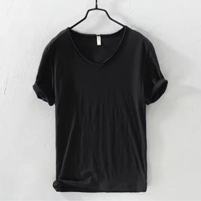 Camiseta Masculina Gola V Slim Vila Velha