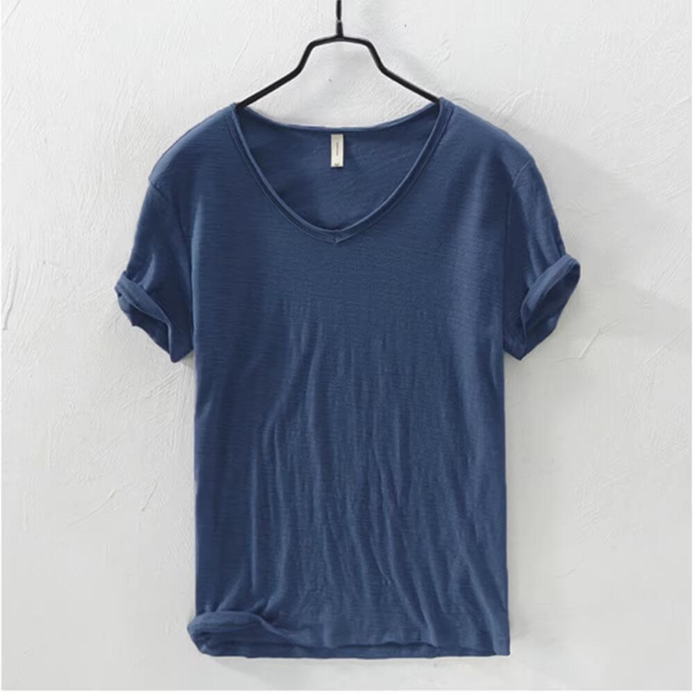 Camiseta Gola V Slim Masculina