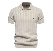 Camisa Polo Masculina Texturizada