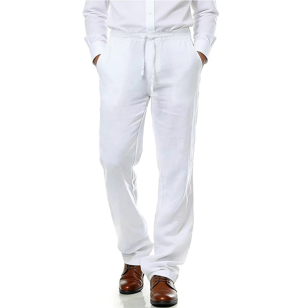 Calça Masculina em Linho Casual